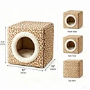 cat bed manufacturer China, cat cave bed manufacturer, leopard print cat bed manufacturer